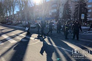 Без инцидентов прошла акция криворожан против повышения стоимости проезда в маршрутках, - полиция