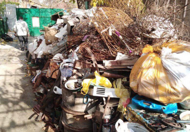 Почти 4 тонны металлолома изъяли криворожские правоохранители из незаконного пункта