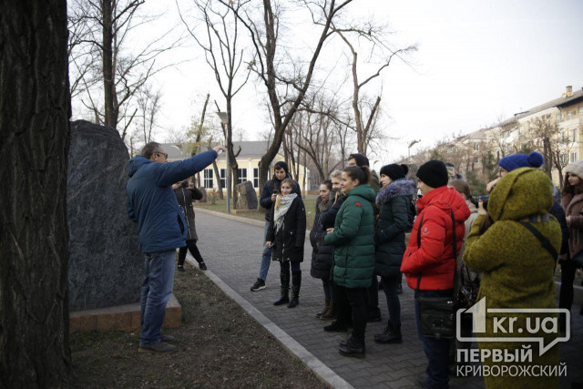 Для 40 студентів Кривого Рогу та Києва провели екскурсію індустріальними об’єктами міста