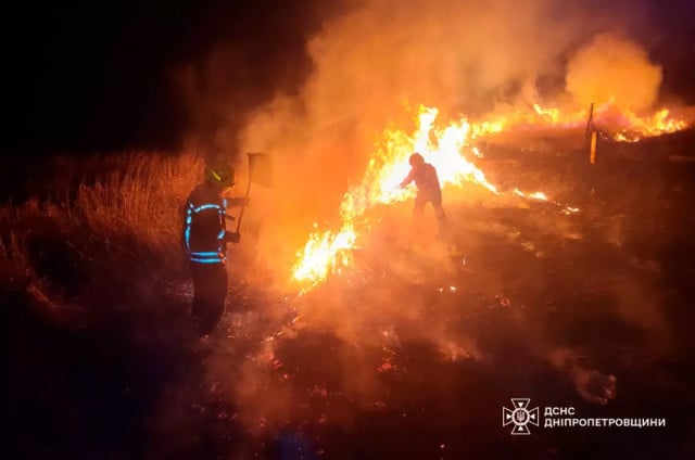 На Дніпропетровщині за добу ліквідували 68 загорань: деталі