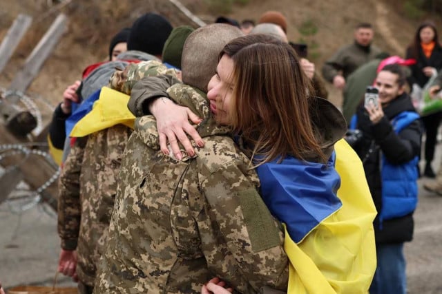 19 марта из российского плена домой вернулись 15 защитников из Днепропетровщины