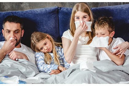 Заболеваемость ОРВИ, гриппом и COVID-19 в стране постепенно уменьшается