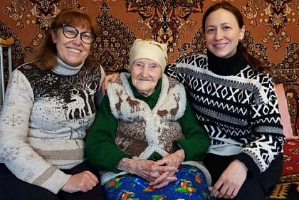 Жительница Кривого Рога Любовь Сорока празднует 100-летний юбилей