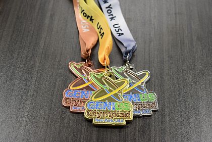 Криворожские школьники завоевали 14 наград на «Олимпиаде гениев – 2025»