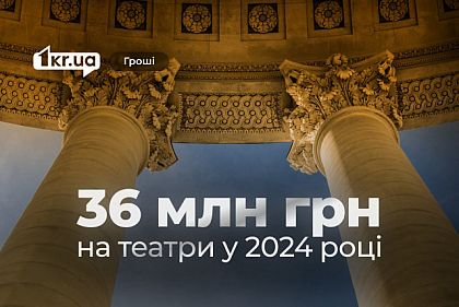 У 2024 році на підтримку театрів Кривого Рогу виділили понад 36 мільйонів гривень
