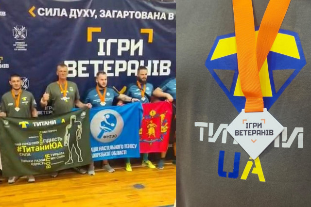 Ветераны Криворожья завоевали призовое место во Всеукраинских соревнованиях по настольному теннису