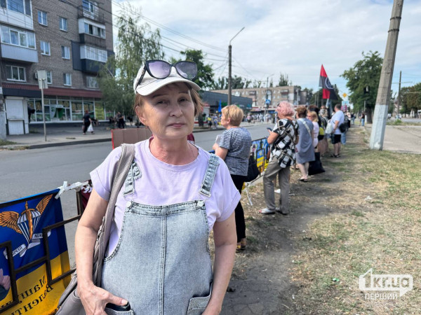 у Кривому Розі пройшла мирна акція полонені військові