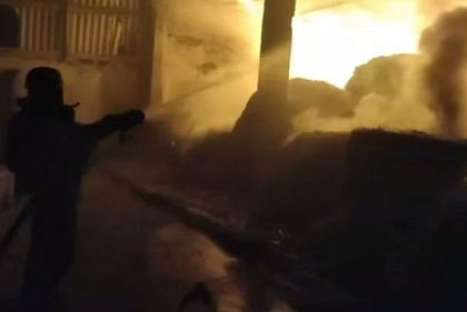 Из-за атак беспилотников на Днепропетровщине горели фермерские предприятия Из-за атак беспилотников на Днепропетровщине горели фермерские предприятия