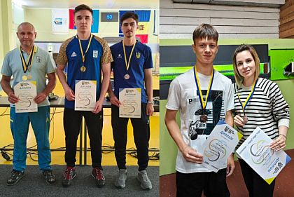Криворожане привезли 5 наград с Чемпионата Украины по пулевой стрельбе