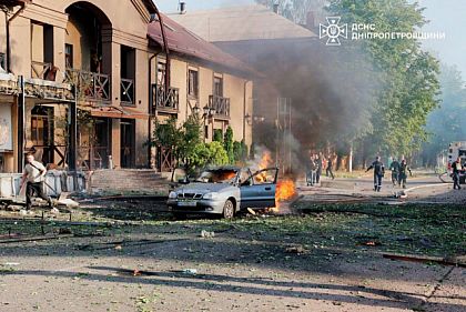 Наслідки ворожої атаки у Кривому Розі — фото
