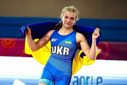 Криворожская спортсменка завоевала «золото» на Чемпионате Европы по вольной борьбе