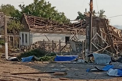 Руйнування в Синельниківському районі