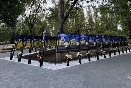 В Зеленодольске открыли Аллею Памяти погибших защитников