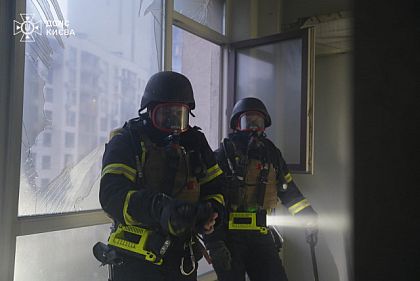 Из-за массированной вражеской атаки на Киев погиб человек