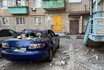 В Днепропетровской области от обстрелов пострадал мужчина, повреждена девятиэтажка