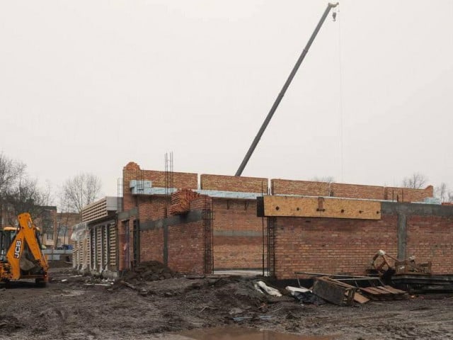 В Кривом Роге строят новый Ветеранский простор для поддержки военных