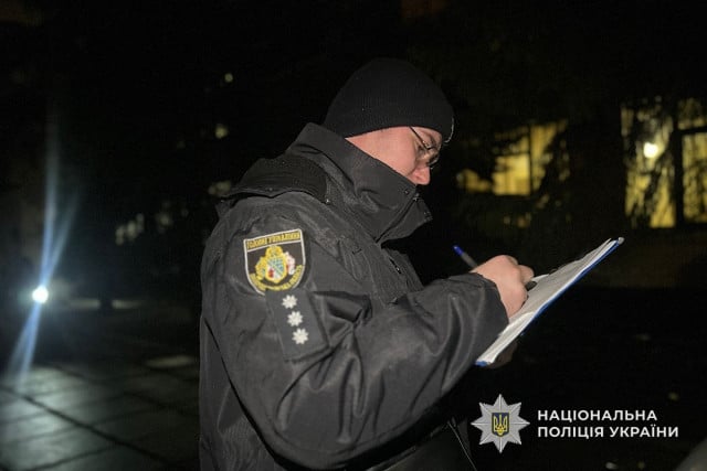 Полиция Кривого Рога получила более 80 заявлений о повреждении имущества после вражеской атаки