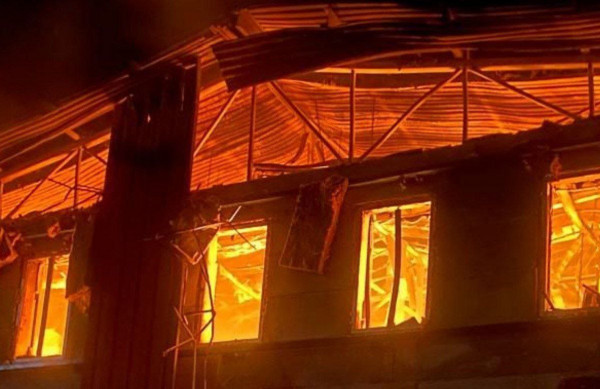 пожар в Кривом Роге