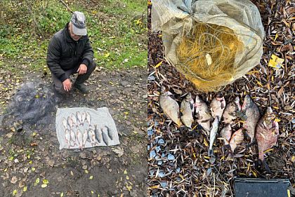 В течение ноября рыбпатрульные Днепропетровщины разоблачили почти 700 нарушений