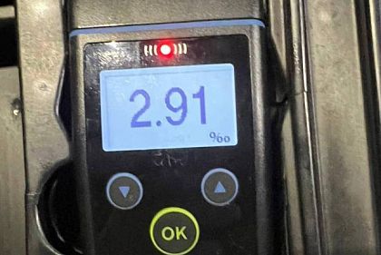 У Кривому Розі керманич ВАЗу попався з перевищенням норми алкоголю у 15 разів