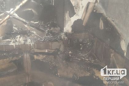 В пожаре в квартире Кривого Рога погиб человек