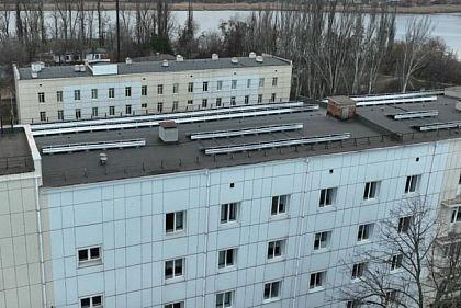 В перинатальном центре Кривого Рога заработала гибридная солнечная электростанция
