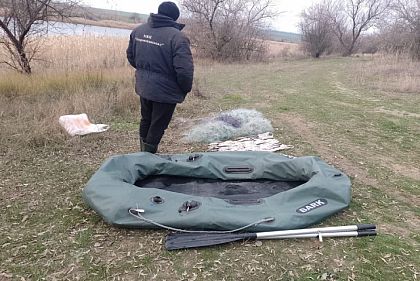 Житель Днепропетровщины наловил рыбы на 100 тысяч гривен убытков