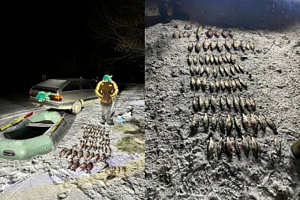 Мешканець Криворіжжя наловив з Інгульця риби на понад 130 тисяч гривень збитків