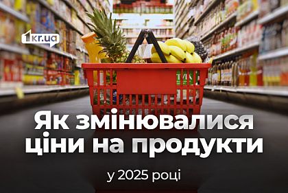 Як змінювалися ціни на продукти харчування у Кривому Розі протягом року