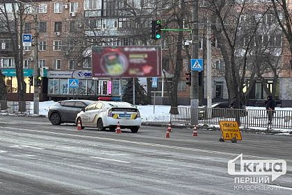 На одному з центральних проспектів Кривого Рогу сталася ДТП