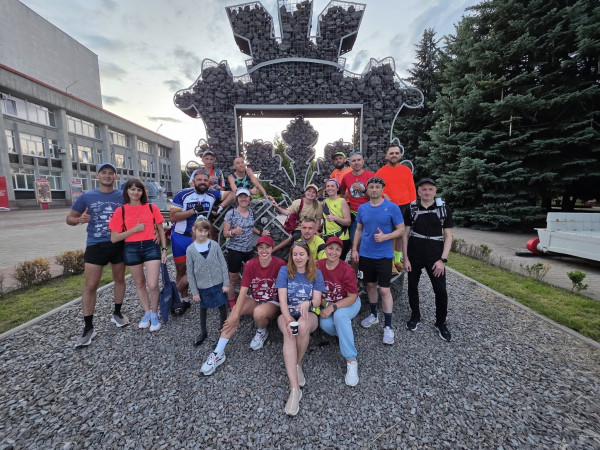 в Кривом Роге прошел 100-километровый забег забег Кривой Рог