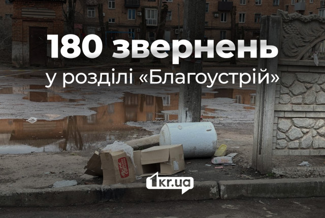 Скарги на благоустрій: що найбільше турбує мешканців Кривого Рогу Скарги на благоустрій: що найбільше турбує мешканців Кривого Рогу