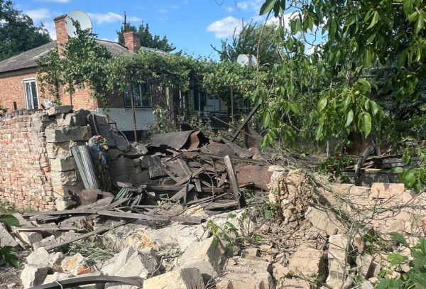 враг направил на Никопольщину дроны обстрелы Никополя