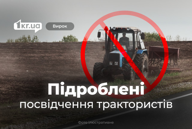 На Криворожье уменьшилось количество приговоров за подделку удостоверений трактористов На Криворожье уменьшилось количество приговоров за подделку удостоверений трактористов