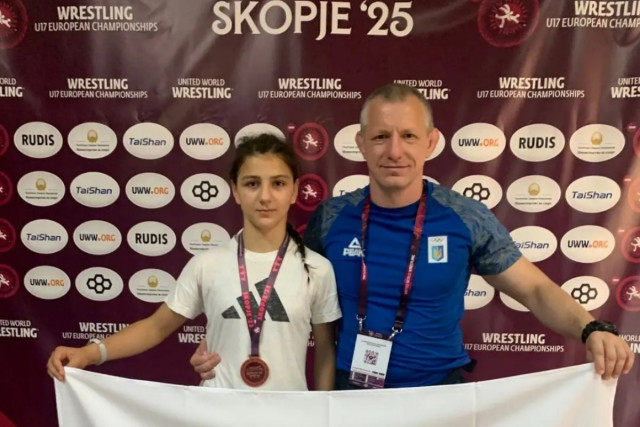 Криворізька спортсменка здобула бронзу на Чемпіонаті Європи з вільної боротьби Криворізька спортсменка здобула бронзу на Чемпіонаті Європи з вільної боротьби