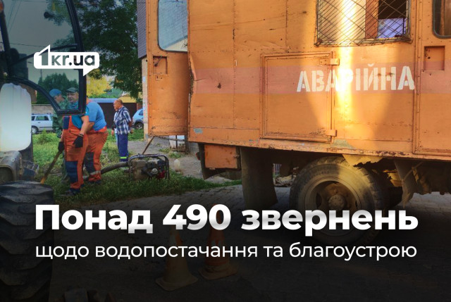 Майже 500 заявок від криворіжців за тиждень: які проблеми фіксували у сфері житлових послуг Майже 500 заявок від криворіжців за тиждень: які проблеми фіксували у сфері житлових послуг