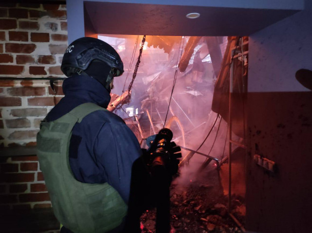 Ворожа армія атакувала Нікопольщину безпілотниками й артилерією Ворожа армія атакувала Нікопольщину безпілотниками й артилерією