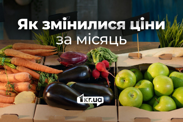 Как изменились ценники на полках криворожских рынков в течение месяца Как изменились ценники на полках криворожских рынков в течение месяца