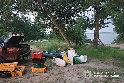 На Днепропетровщине браконьеры выловили более 400 рыбин на сотни тысяч гривен убытков