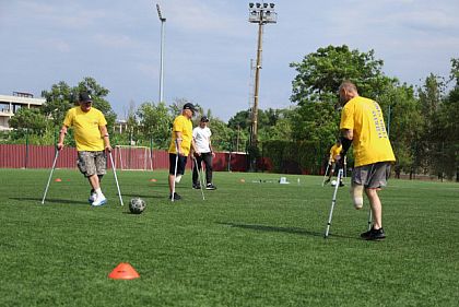 В Кривом Роге создают футбольную команду для ветеранов с ампутацией