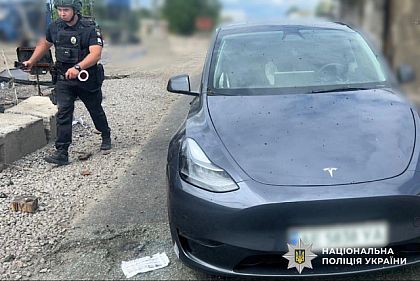 Шестеро полицейских пострадали во время FPV-атаки в Никопольском районе