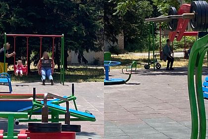 Взрослых криворожан призывают не пользоваться детскими площадками