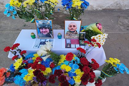 Еще двум павшим защитникам из Кривого Рога установили мемориальные доски