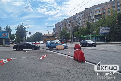 В Кривом Роге образовались пробки из-за ремонта дороги: где именно