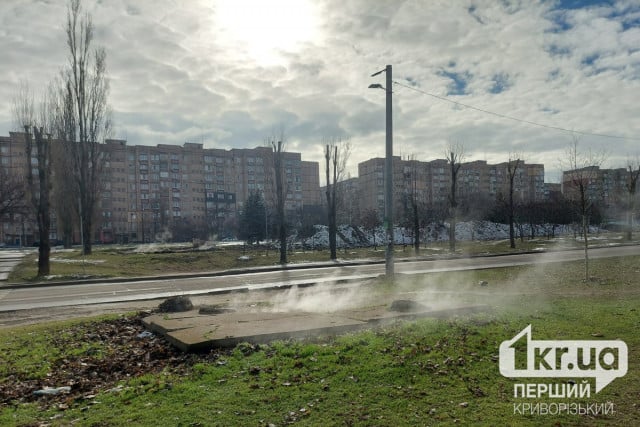 В Кривом Роге возобновлена поставка тепла для объектов после ремонта на теплосетях