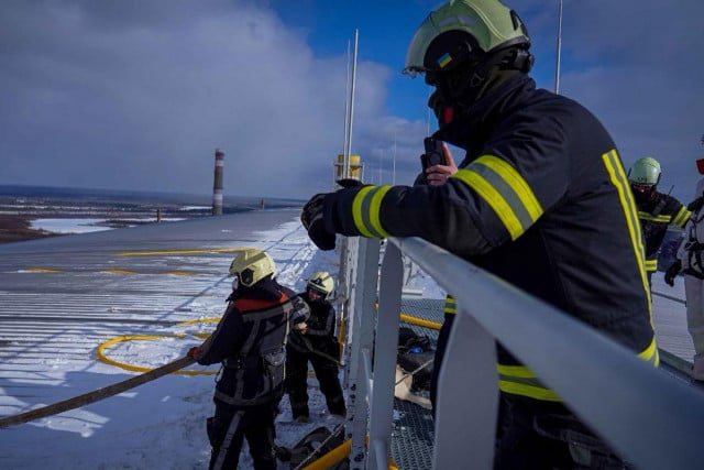 На Чорнобильській АЕС триває ліквідація тління після атаки російського дрону