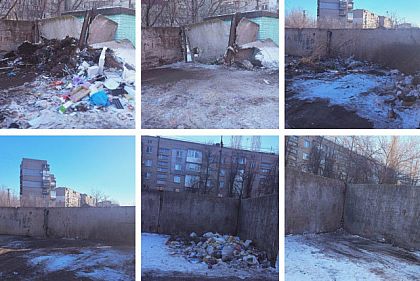 На 6 улицах Кривого Рога коммунальщики обнаружили кучи мусора возле мусорных контейнеров