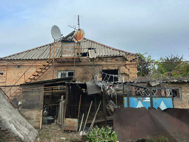 1 октября оккупанты в очередной раз атаковали Днепропетровскую область