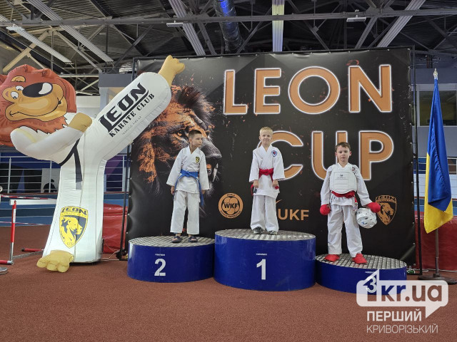 Криворожские спортсмены завоевали медали турнира по карате