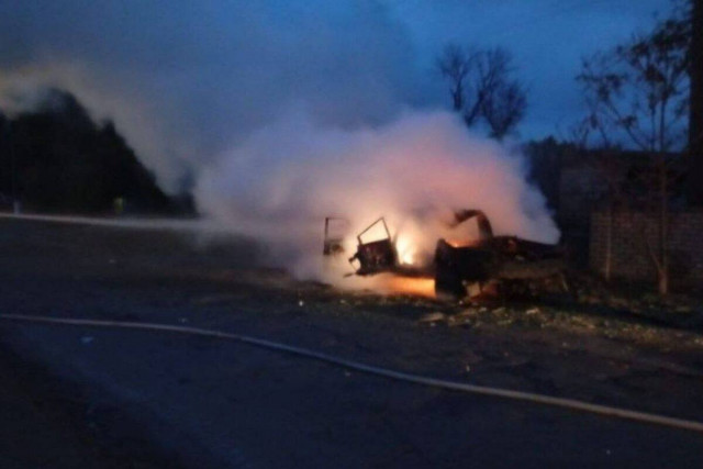 Россия ночью обстреляла Никопольский район и атаковала дронами Павлоградский район